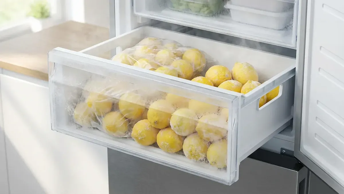 Gefrorene Zitrone: ein aromatischer Trick aus der italienischen Küche