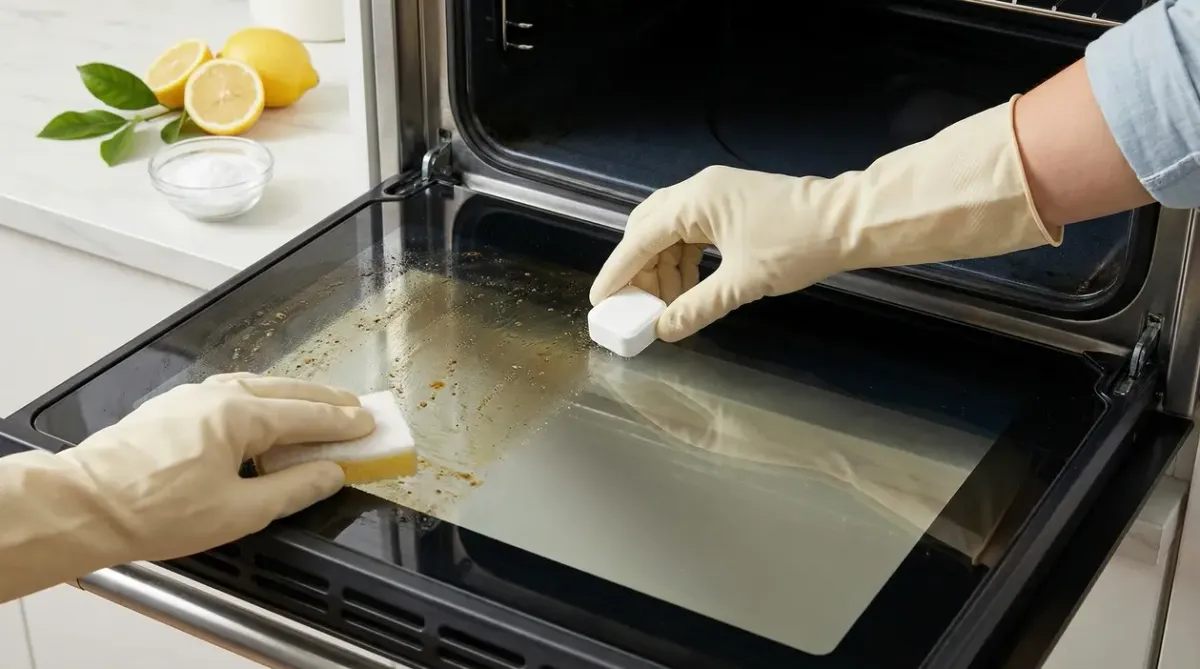 Magie in der Küche: wie Natronpaste den Ofen wieder strahlen lässt