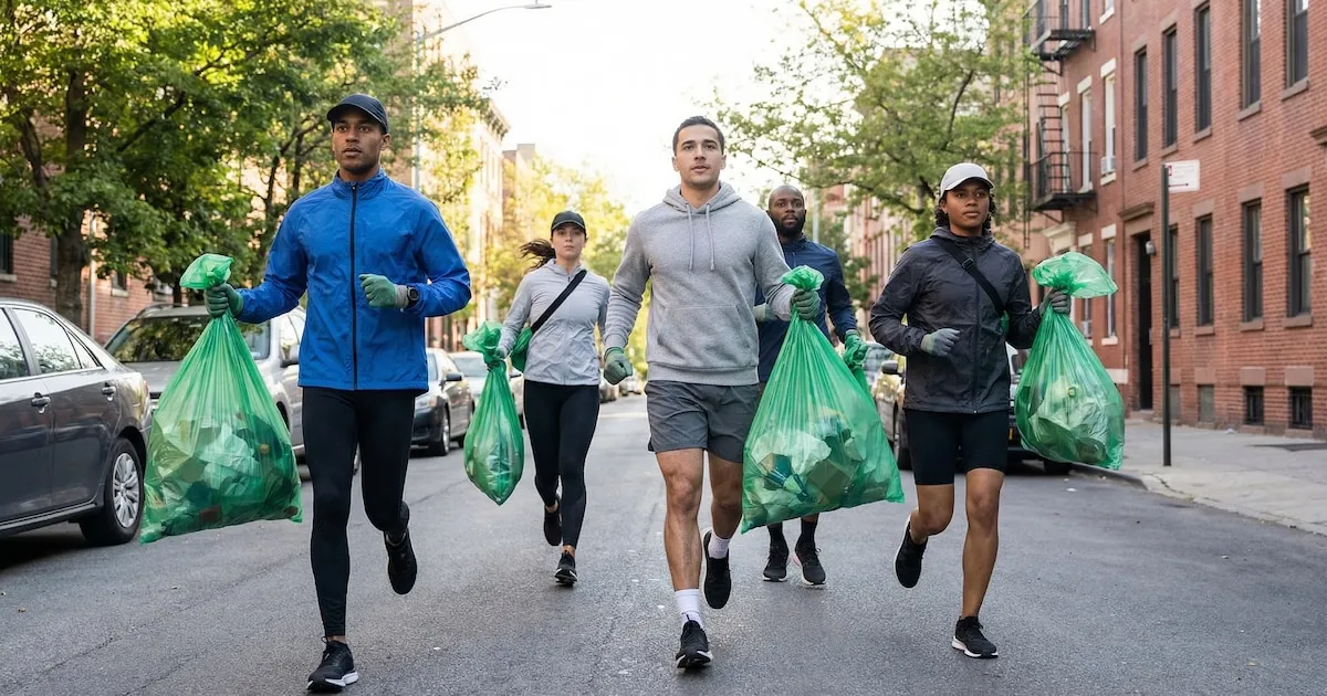 Plogging in New York City: Fitness und Umweltschutz verbinden